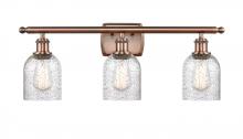  516-3W-AC-G259 - Caledonia - 3 Light - 25 inch - Antique Copper - Bath Vanity Light