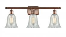  516-3W-AC-G2811 - Hanover - 3 Light - 26 inch - Antique Copper - Bath Vanity Light