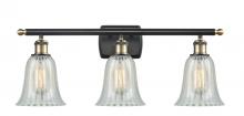  516-3W-BAB-G2811 - Hanover - 3 Light - 26 inch - Black Antique Brass - Bath Vanity Light