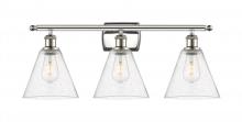  516-3W-PN-GBC-84 - Berkshire - 3 Light - 28 inch - Polished Nickel - Bath Vanity Light