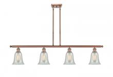  516-4I-AC-G2811 - Hanover - 4 Light - 48 inch - Antique Copper - Cord hung - Island Light