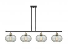  516-4I-BAB-G249 - Gorham - 4 Light - 48 inch - Black Antique Brass - Cord hung - Island Light