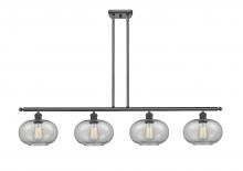  516-4I-BK-G247 - Gorham - 4 Light - 48 inch - Matte Black - Cord hung - Island Light