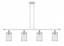  516-4I-WPC-M18-PC - Nestbrook - 4 Light - 48 inch - White Polished Chrome - Multi Pendant