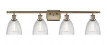  516-4W-AB-G382 - Castile - 4 Light - 36 inch - Antique Brass - Bath Vanity Light