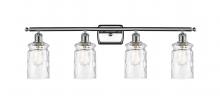  516-4W-PC-G352 - Candor - 4 Light - 35 inch - Polished Chrome - Bath Vanity Light