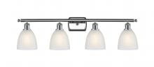  516-4W-PC-G381 - Castile - 4 Light - 36 inch - Polished Chrome - Bath Vanity Light