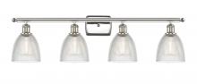 Innovations Lighting 516-4W-PN-G382 - Castile - 4 Light - 36 inch - Polished Nickel - Bath Vanity Light