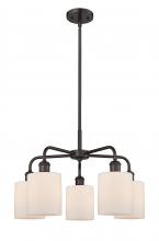  516-5CR-OB-G111 - Cobbleskill - 5 Light - 23 inch - Oil Rubbed Bronze - Chandelier