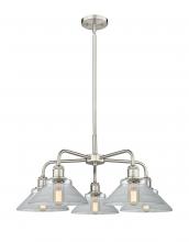  516-5CR-SN-G132 - Orwell - 5 Light - 26 inch - Satin Nickel - Chandelier