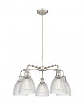  516-5CR-SN-G382 - Castile - 5 Light - 24 inch - Satin Nickel - Chandelier