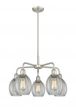  516-5CR-SN-G82 - Eaton - 5 Light - 24 inch - Satin Nickel - Chandelier