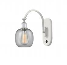 Innovations Lighting 518-1W-WPC-G104 - Belfast - 1 Light - 6 inch - White Polished Chrome - Sconce