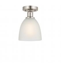  616-1F-SN-G381 - Castile - 1 Light - 6 inch - Brushed Satin Nickel - Flush Mount