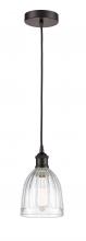  616-1P-OB-G442 - Brookfield - 1 Light - 6 inch - Oil Rubbed Bronze - Cord hung - Mini Pendant