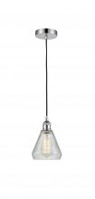  616-1P-PC-G275 - Conesus - 1 Light - 6 inch - Polished Chrome - Cord hung - Mini Pendant