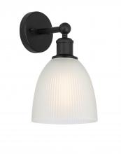 Innovations Lighting 616-1W-BK-G381 - Castile - 1 Light - 6 inch - Matte Black - Sconce