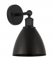  616-1W-BK-MBD-75-BK - Bristol - 1 Light - 8 inch - Matte Black - Sconce