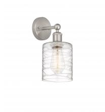  616-1W-SN-G1113 - Cobbleskill - 1 Light - 5 inch - Brushed Satin Nickel - Sconce