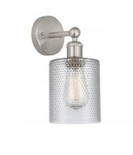  616-1W-SN-G112 - Cobbleskill - 1 Light - 5 inch - Brushed Satin Nickel - Sconce