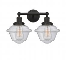  616-2W-OB-G534 - Oxford - 2 Light - 16 inch - Oil Rubbed Bronze - Bath Vanity Light