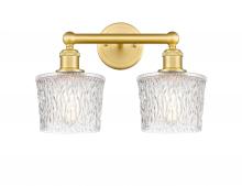  616-2W-SG-G402 - Niagara - 2 Light - 16 inch - Satin Gold - Bath Vanity Light