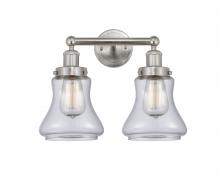  616-2W-SN-G192 - Bellmont - 2 Light - 15 inch - Brushed Satin Nickel - Bath Vanity Light