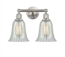  616-2W-SN-G2811 - Hanover - 2 Light - 15 inch - Brushed Satin Nickel - Bath Vanity Light