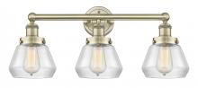  616-3W-AB-G172 - Fulton - 3 Light - 25 inch - Antique Brass - Bath Vanity Light