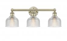  616-3W-AB-G412 - Dayton - 3 Light - 24 inch - Antique Brass - Bath Vanity Light