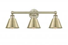  616-3W-AB-M8-AB - Smithfield - 3 Light - 25 inch - Antique Brass - Bath Vanity Light