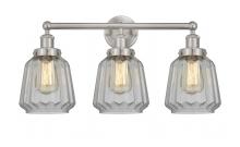  616-3W-SN-G142 - Chatham - 3 Light - 25 inch - Brushed Satin Nickel - Bath Vanity Light