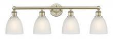  616-4W-AB-G381 - Castile - 4 Light - 33 inch - Antique Brass - Bath Vanity Light