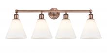  616-4W-AC-GBC-81 - Berkshire - 4 Light - 35 inch - Antique Copper - Bath Vanity Light