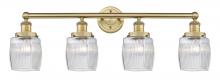  616-4W-BB-G302 - Colton - 4 Light - 33 inch - Brushed Brass - Bath Vanity Light