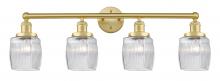  616-4W-SG-G302 - Colton - 4 Light - 33 inch - Satin Gold - Bath Vanity Light