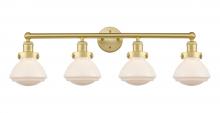  616-4W-SG-G321 - Olean - 4 Light - 34 inch - Satin Gold - Bath Vanity Light