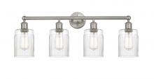  616-4W-SN-G342 - Hadley - 4 Light - 32 inch - Brushed Satin Nickel - Bath Vanity Light