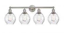 Innovations Lighting 616-4W-SN-G362 - Waverly - 4 Light - 33 inch - Brushed Satin Nickel - Bath Vanity Light