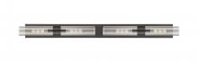  617L-4W-OB-G617-11SM - Boreas - 4 Light - 51 inch - Oil Rubbed Bronze - Bath Vanity Light