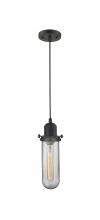  900-1P-OB-CE228-OB-CL-LED - Centri - 1 Light - 5 inch - Oil Rubbed Bronze - Cord hung - Mini Pendant