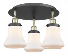 Innovations Lighting 916-3C-BAB-G191 - Bellmont - 3 Light - 18 inch - Black Antique Brass - Flush Mount