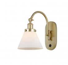  918-1W-SG-G41 - Cone - 1 Light - 8 inch - Satin Gold - Sconce