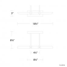  PL-36518-35-BK - Ansel Picture Light