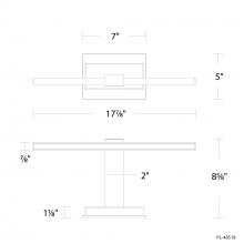  PL-48518-30-BK - Inlet Picture Light