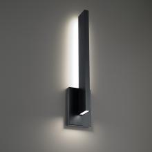  WS-W18122-30-BK - Mako Outdoor Wall Sconce Light