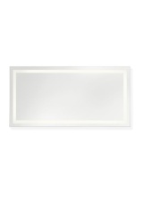 Generation Lighting MRIL1414 - Mera Rectangle Mirror 72x36