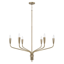 Capital 460461ANB - 6 Light Chandelier
