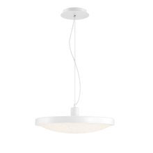  35965-014 - Sandstone, LED Pendant, Lrg, Wht