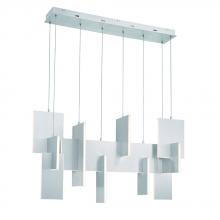 Eurofase 38044-030 - Coburg 1 Light Chandelier in Aluminium